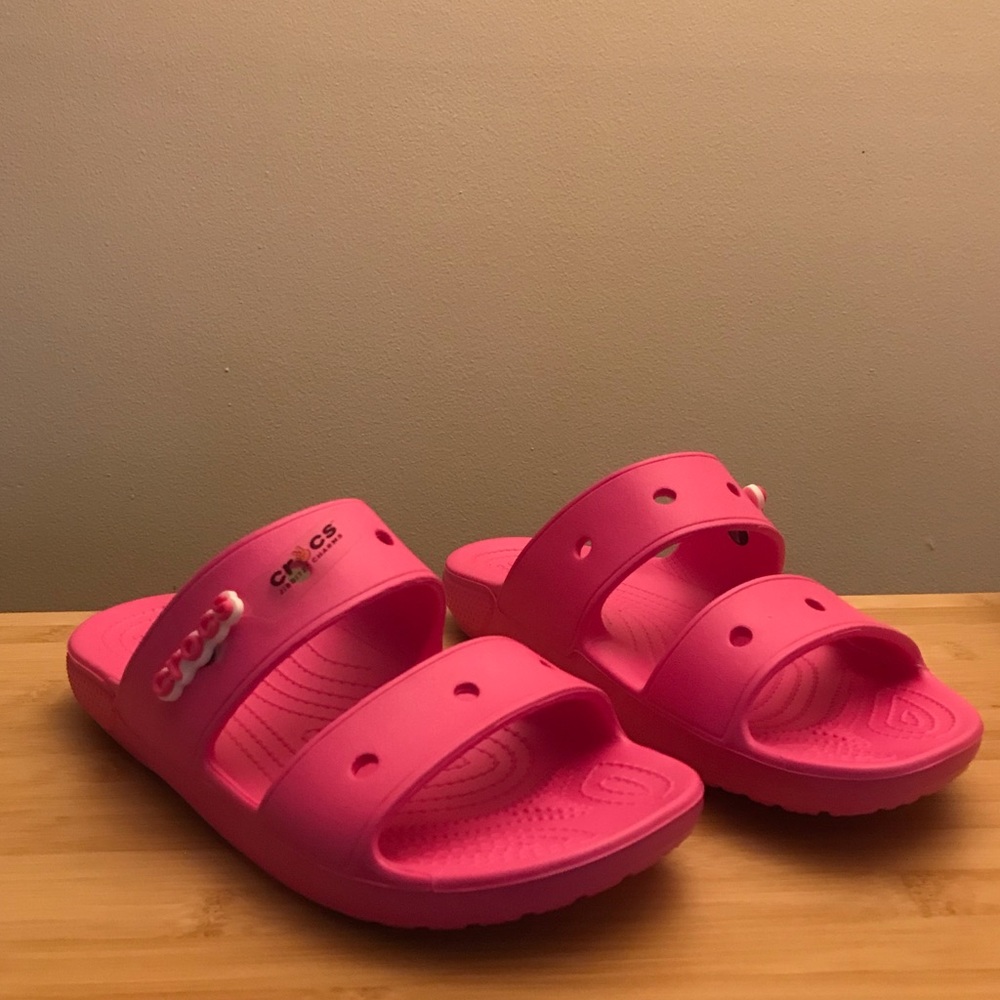 NWT Crocs Sandal | m7w9 | Pink